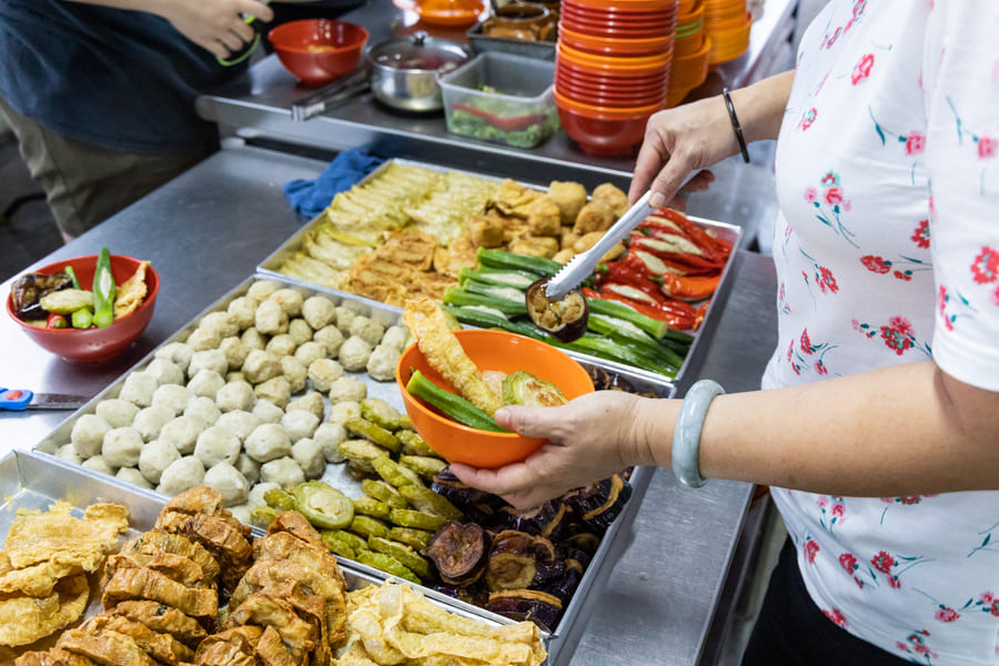 comida callejera, China